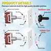 Joinfworld Waterproof Toggle Switch 12V DC 30A On Off On