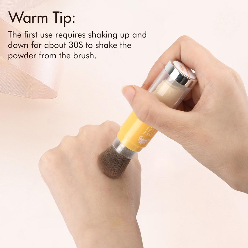 2 IN 1 Powder Sunscreen For Face【SPF 35】【Oil Control】【Lightweight】Matte Finish