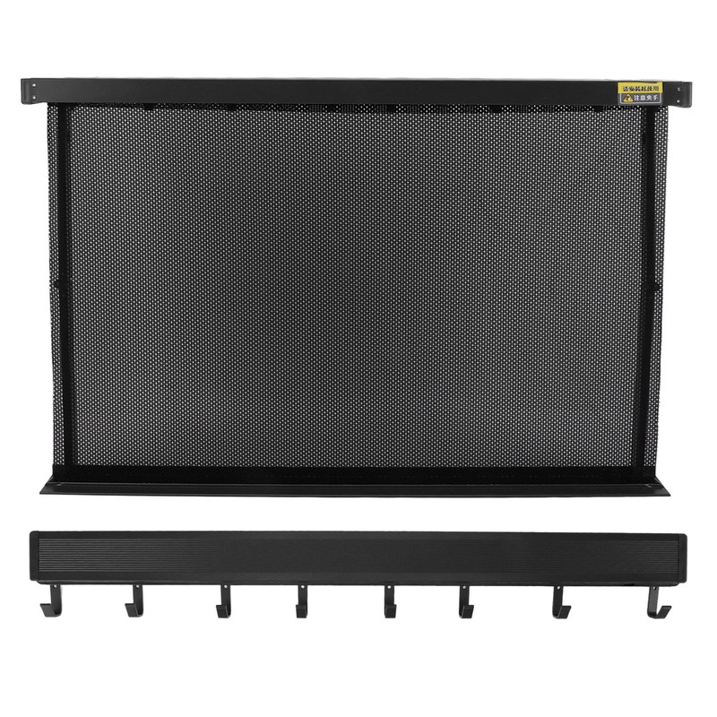 Balcony Clothes Drying Rack Wall Mounted with Mesh Surface Collapsible