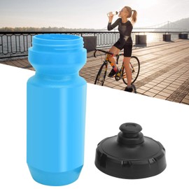 Bike Water Bottle Squeeze Water Bottle Double Insulated Water Bottle Designed for Cycling & Sports Squeeze Bottle (Blue)
