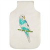 'Blue Budgie' Hot Water Bottle Cover (HW00008434)