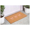 Calloway Mills Pink Bow Trio Doormat (24" x 36")