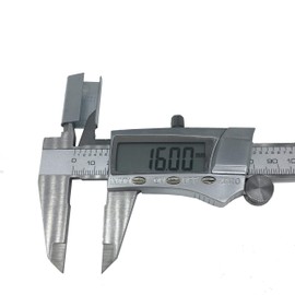 Banding Clip, Open Serrated Seal, Polyester (PET) Strapping, Snap-On Gripper Strap Clip, 5/8" (16 mm) Wide, 1" (25 mm) Long, 0.024" (0.6 mm) Thick, Regular Duty Shipping, 1 Pack, 200 Pcs/Pack, 1606