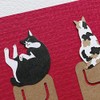 paper bookmark (cat)