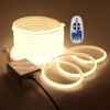 Samsion COB LED Rope Lights Outdoor Waterproof 82ft Warm White