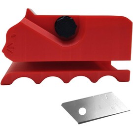 Songholee Cardboard Cutting Tool for DIY Cat Scratchers, Beds & Pet Accessories | Durable Corrugated Cardboard Cutter for Cat Lovers (red)