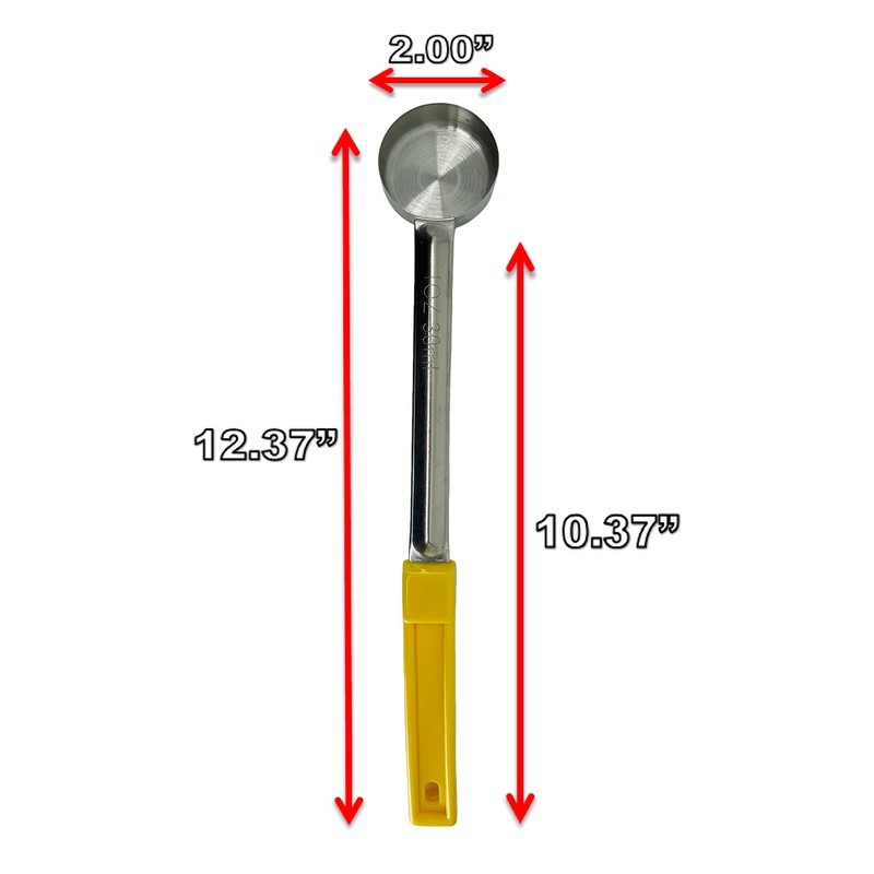 Stainless Steel Portion Control Serving Spoon - Pack of 2