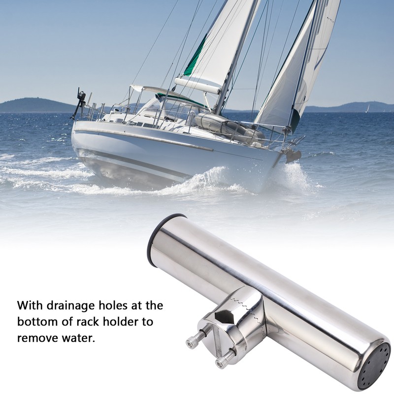 Fishing Boat Rods Holder Rail Mount Yacht Pole Holder Clamp