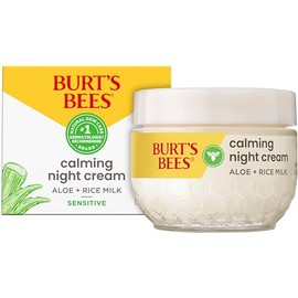 Burts Bees Night Cream for Sensitive Skin, 1.8 Ounces