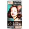 ryo Ryeo Uachae Stylish Gray Hair Cream 6C-Coffee Brown 3 Uses, Basic 1, 1 Pack / 려 우아채 멋내기 새치크림 6C-커피브라운 3회분, 기본1, 1개