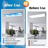 ANGSYLTH 8 Pcs Fluorescent Light Covers - 4 x 2
