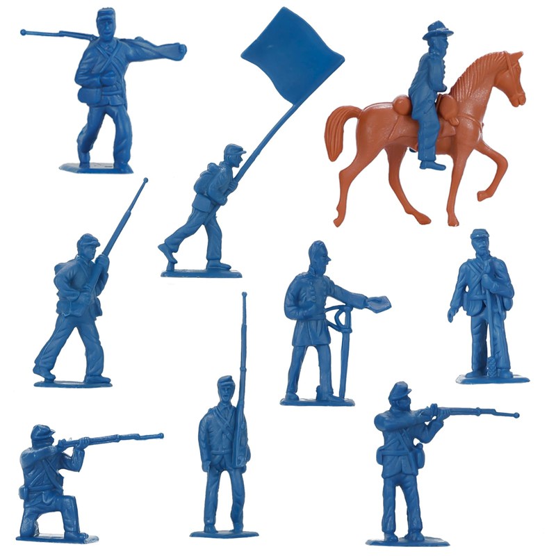 HAPTIME Civil War Army Men Set (42 pcs ) ,