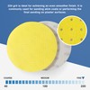 Selead Sandpaper 225 mm Velcro Durable Sanding Pads Pack of
