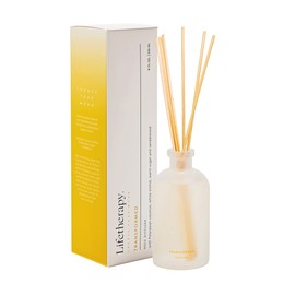 Lifetherapy Transformed Reed Diffuser | Home Fragrance Diffuser | Polynesian Coconut, White Orchid, Warm Sugar, Sandalwood | 8 FL OZ