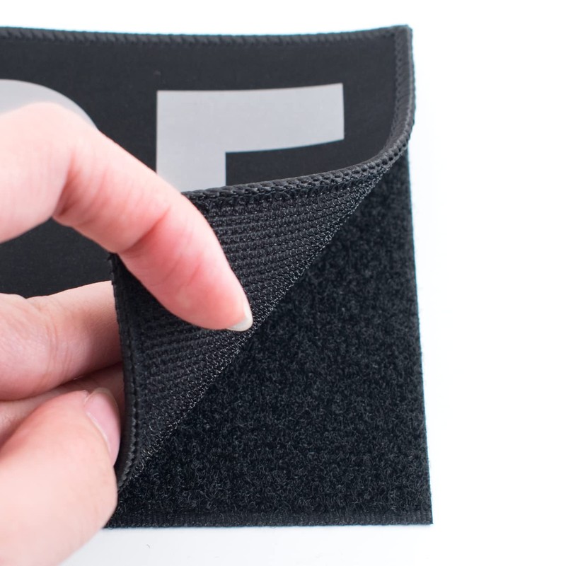 Police Patch Reflective Police Patch Back Removable Sheriff Patch with