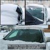 OxGord Auto Windshield Snow Sun Cover Tarp Ice Scraper Frost