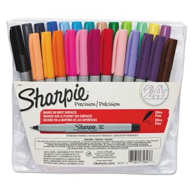 Sharpie, SAN75847, Ultra Fine Point Permanent Marker, 24 / Set