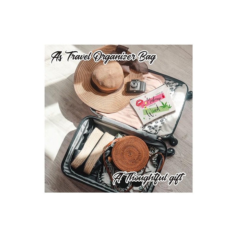 bolsa de cosméticos, Blanco, Podría ser el maquillaje...