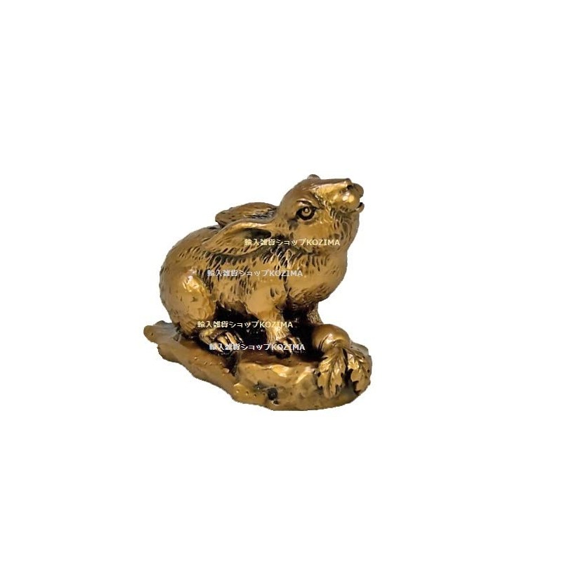 zodiac rabbit figurine rabbit ornament lucky charm rabbit feng shui