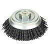 SK11 Safety Strong Bevel Brush for Disc Grinders, 3.7 inches