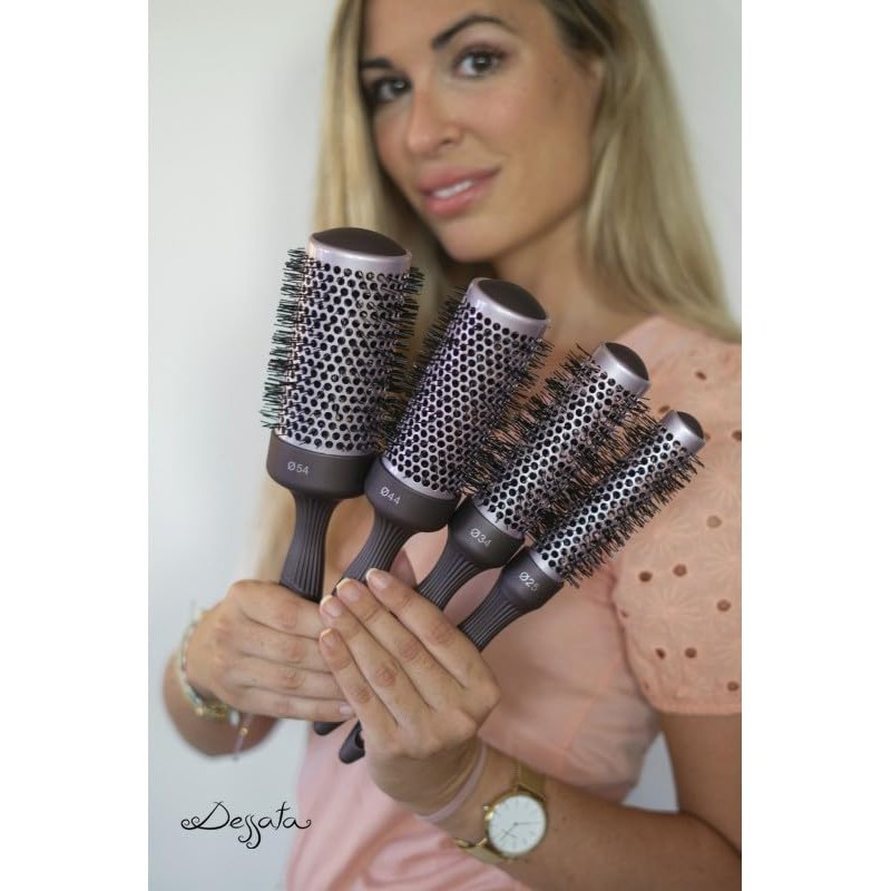 Thermobürste aus Keramik für professionelles Styling - Dessata - 25