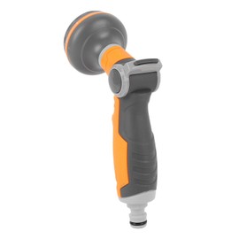 Leakproof Adjustable Garden Hose Nozzle, 8 Modes Thumb Control Sprayer, Ergonomic for 3/4 Inch Thread Hose