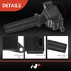 A-Premium Juego de 4 bobinas de encendido compatible con Ford