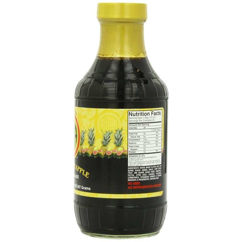 Aloha Glaze, Guava Pineapple, 20 Ounce