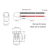 uxcell 5Set DC 12V 5mm Pre Wired LED with Holder,