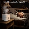 HomBreez Air Purifier and Humidifier Combo for Bedroom, Covers Up