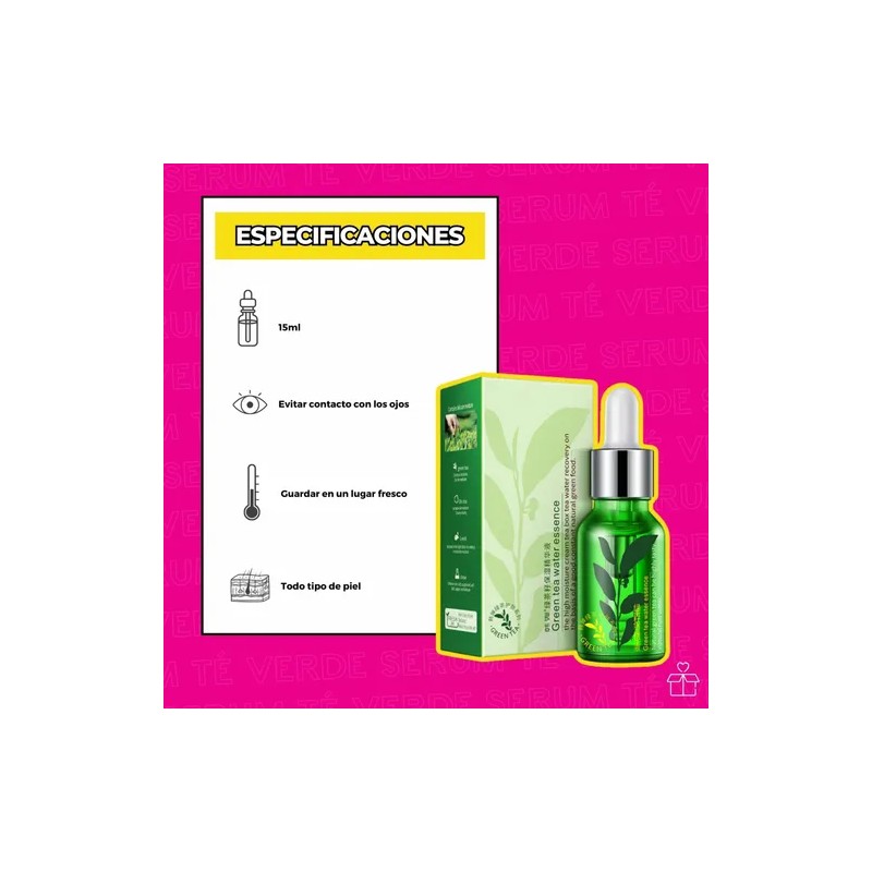 Serum Té Verde Suero Antioxidante Antiedad Rorec