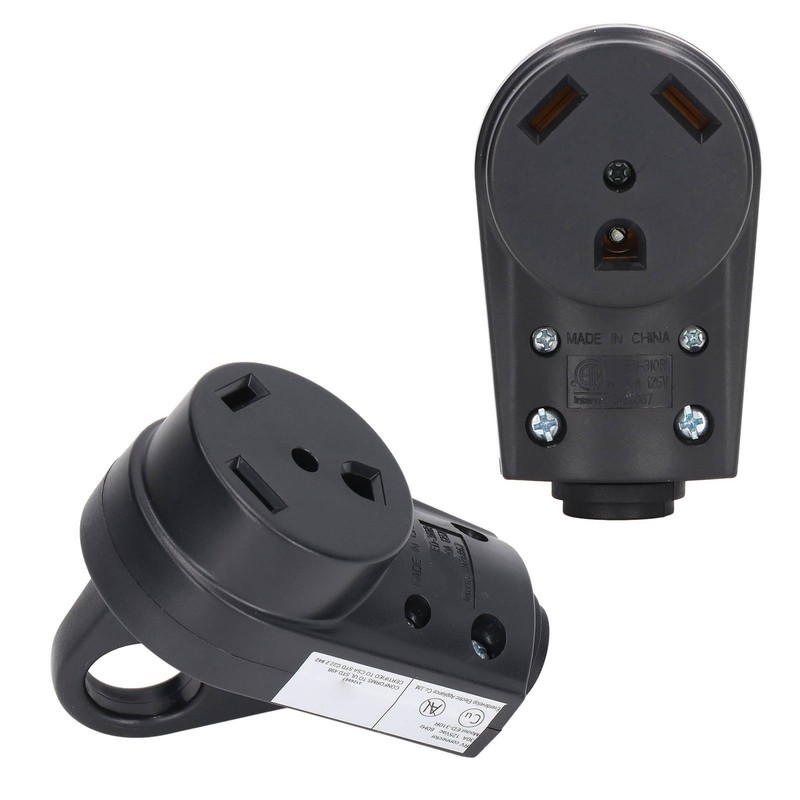 RV Female Plug 30 AMP Good Conductivity Stable Structure RV