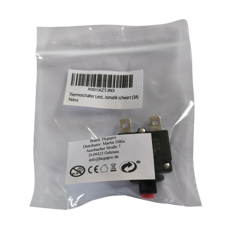 Thermal Switch Circuit Breaker Automatic Circuit Breaker 12 V 24