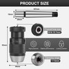 EFUTURETIME Keyless Drill Chuck B16, 1-13 mm, with Taper Mandrel
