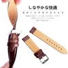 BINLUN Leather Watch Belt Quick Release Genuine Leather Watch Band
