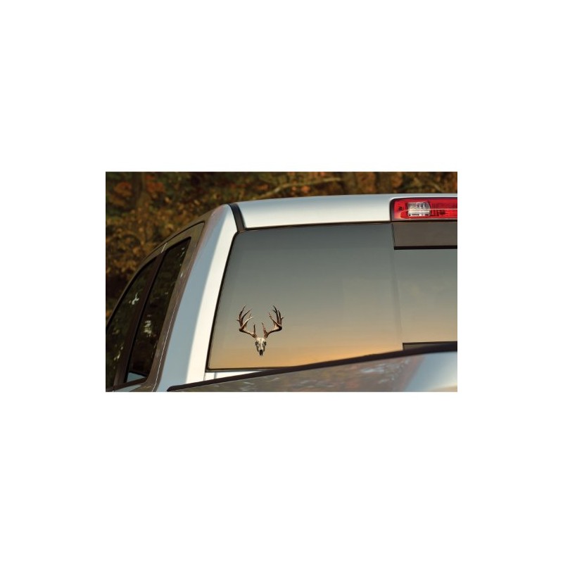 Mossy Oak Graphics 13021-S-NT Skull Series Small Whitetail Non-Typical Decal