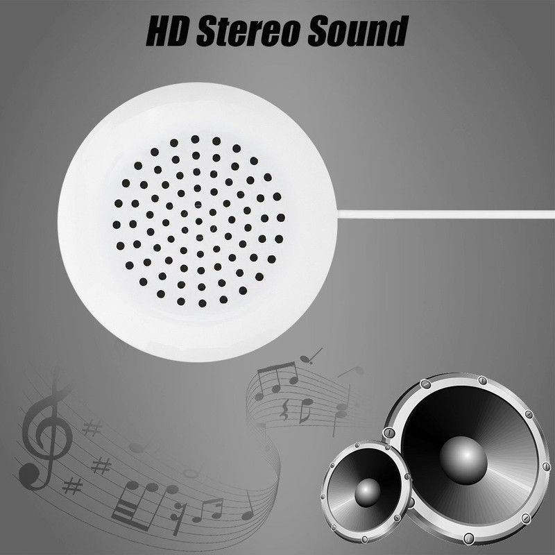 Mini Pillow Speaker, 3.5mm Wired Plug Stereo DIY Speaker for
