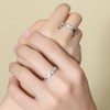 yuruyi Matching Couple for Rings - Romantic Heart Design |
