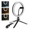 LED Desk Light Dimmable Live Streaming Selfie Tattoo Camera Ring