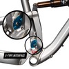 Funn Zippa Lite MTB Chain Guide, E-Type Mount (SRAM S3