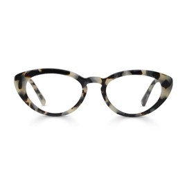 eyebobs - Fat Cat | Premium Reading Glasses for Men and Women | Cat-eye Frame for Wide Faces | Vanilla Chop, 3.00