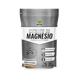 NATSA Citrato de Magnesio Premium 1 Kg
