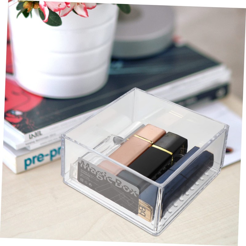 Gatuida Plastic Drawer Storage Organizer Box Partition Storage Case for