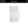 madesmart Over Door Wrap Organizer, White