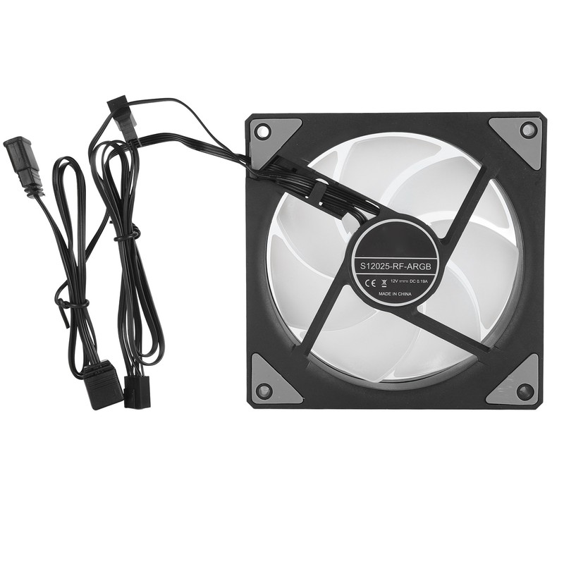 120mm ARGB PWM Case Fan 800 to 2000RPM 4pin PWM