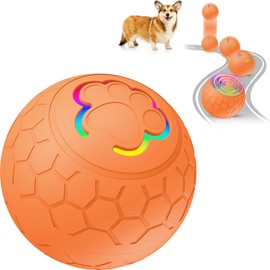 teeche Interactive Dog Ball Motion Activated - 2.2" Sturdy Interactive Dog Toys for Puppy/Small/Medium Dogs, Active Rolling Ball for Dogs