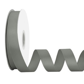 Ribreeze 7/8 inch Black Grosgrain Ribbon 50 Yards for Gift Wrapping Weddings DIY Floral Decor Sewing & More