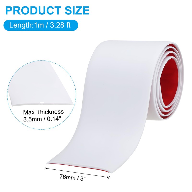 PATIKIL Self Adhesive Floor Transition Strip 3 in x 3