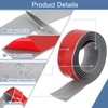 uxcell 9.84Ft x 2" Floor Transition Strip, Self-Adhesive Vinyl Floor