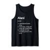 Alani Definition des Namens Lustiges Wörterbuch Tank Top